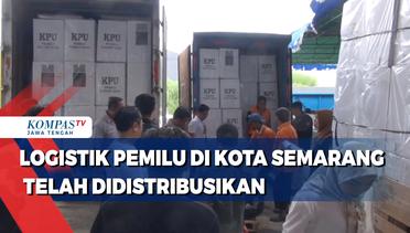 Logistik Pemilu di Kota Semarang Telah Didistribusikan