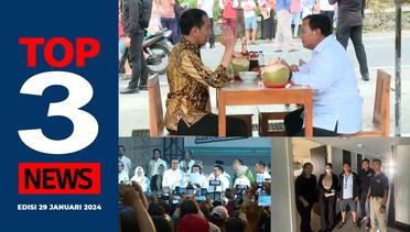 Jokowi Ngebakso Bareng Prabowo, Rhoma Irama Dukung Anies, Siskaeee Cabut Laporan [TOP 3 NEWS]
