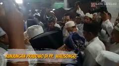 Detik-Detik Kedatangan Prabowo di PP. Walisongo