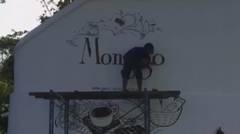 video mural di museum coklat Monggo