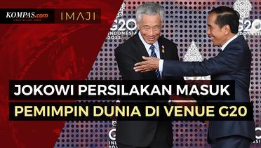 Potret Jokowi Sambut dan Persilakan Masuk Para Pemimpin Dunia di Venue G20 Bali