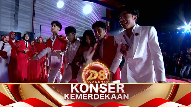 Persaingan Sengit! D'Academy 7 Vs D'Academy 8 Bikin Lomba Susun Puzzle Makin Menegangkan! | Da8 Konser Kemerdekaan