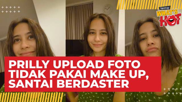 Prilly Latuconsina Upload Foto Tidak Menggunakan Make Up, Santai Cuma Pakai Daster