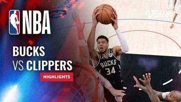 Milwaukee Bucks vs LA Clippers - Highlights | NBA Regular Season 2023/24