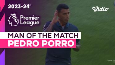 Aksi Man of the Match: Pedro Porro  | Sheffield United vs Tottenham | Premier League 2023/24