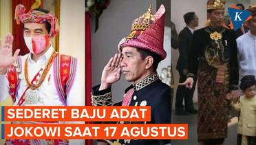 Pakaian Adat Jokowi Saat Upacara HUT RI dari Tahun ke Tahun