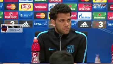 Dani Alves Tak Mau Jawab Pertanyaan dari Media Madrid
