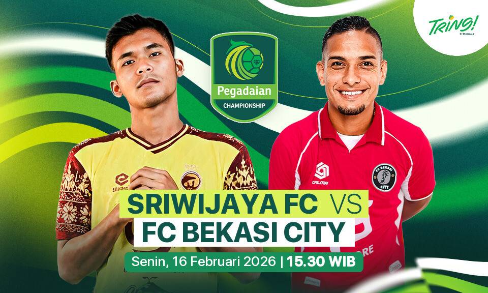 Sriwijaya FC vs FC Bekasi City