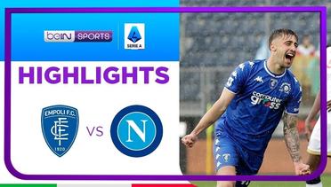 Match Highlights | Empoli 3 vs 2 Napoli | Serie A 2021/2022