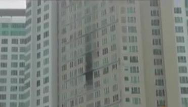 VIDEO: Lantai 25 Apartemen Gandaria City Kebakaran