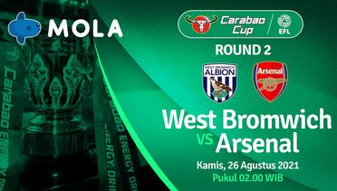 Full Match - West Bromwich Albion vs Arsenal | Carabao Cup