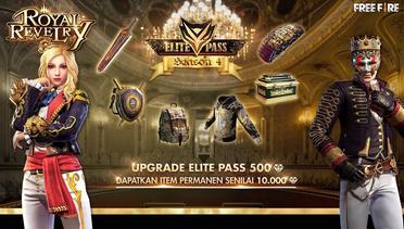 Elite Pass Season 4 Telah Datang! Royal Revelry! - Garena Free Fire