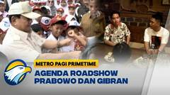 Prabowo & Gibran Safari Politik di Tempat Berbeda