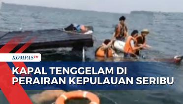 Kapal Tujuan Pulau Pari Tenggelam di Perairan Kepulauan Seribu, 55 Wisatawan Selamat!