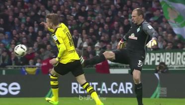 Pelanggaran Brutal Kiper Werder Bremen Kepada Marco Reus