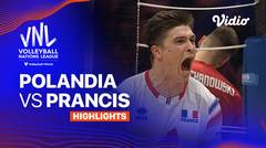 Semifinal: Polandia vs Prancis - Highlights | Men's Volleyball Nations League 2024