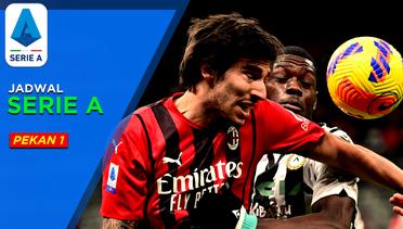 Jadwal Liga Italia Pekan 1, Sang Juara Bertahan AC Milan Menjamu Udinese Dalam Partai Pembuka
