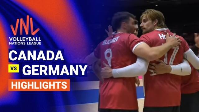 Men: Canada vs Germany - Highlight | Volleyball Nations League 2026