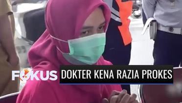Tidak Pakai Masker di Dalam Mobil Pribadi, Seorang Dokter Terjaring Razia Protokol Kesehatan