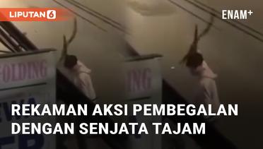 Viral Rekaman Aksi Pembegalan Dengan Senjata Tajam di Cengkareng