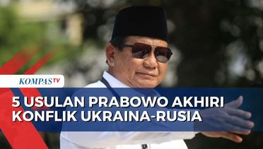 Di Forum Menhan se-ASEAN, Prabowo Usulkan 5 Hal untuk Akhiri Konflik Ukraina-Rusia