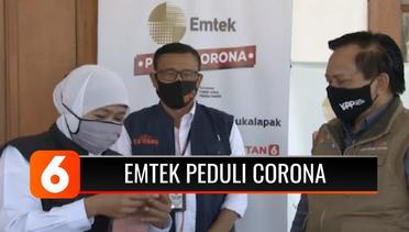Emtek Peduli Corona Salurkan Bantuan APD untuk Tim Medis di Jawa Timur
