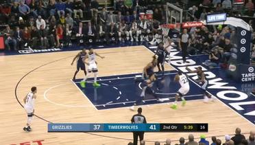 NBA | Cuplikan Pertandingan NBA: Timberwolves 113, Grizzlies 94