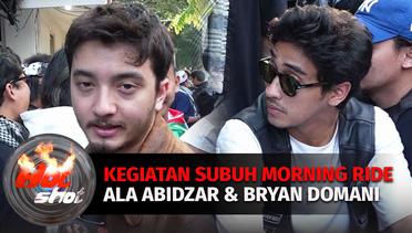 Kegiatan Seru Subuh Morning Ride Ala Abidzar Al-Ghifari dan Bryan Domani | Hot Shot