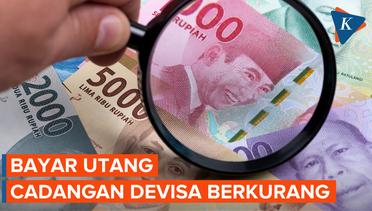 Buat Bayar Utang Pemerintah, Cadangan Devisa Indonesia Turun Jadi 135,7 Miliar Dollar AS