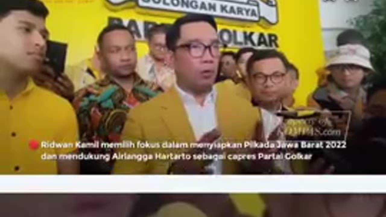 Digadang Maju Pilpres Ridwan Kamil Pastikan Kembali Ikut Pilkada Jabar Kompascom Vidio 0721