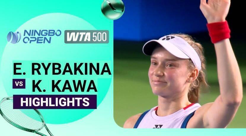 Elena Rybakina vs Katarzyna Kawa - Quarterfinals | WTA 500: BNB Ningbo Open 2026