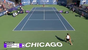 Match Highlights | Belinda Bencic 2 vs 1 Maddison Inglis | Chicago Fall Tennis Classic 2021