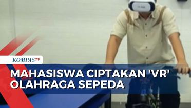 Mahasiswa Asal Semarang Ini Ciptakan Simulator Sepeda dengan Teknologi 'Virtual Reality'!