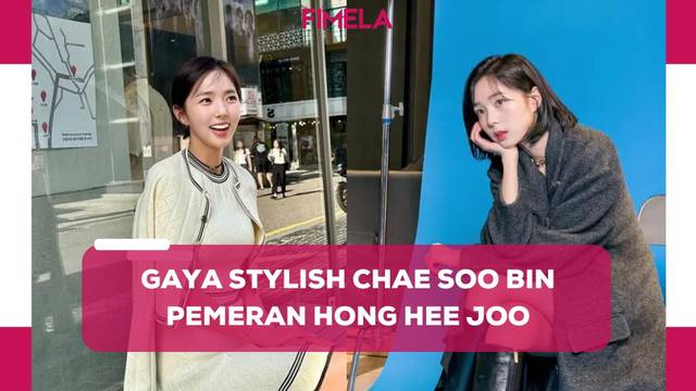 Gaya Padu Padan Chae Soo Bin Pemeran Hong Hee Joo, di Drakor When the Phone Rings