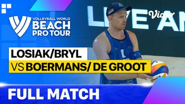 Full Match | Łosiak/Bryl (POL) vs Boermans/De Groot (NED) | Beach Pro Tour - Tepic Elite16, Mexico 2023