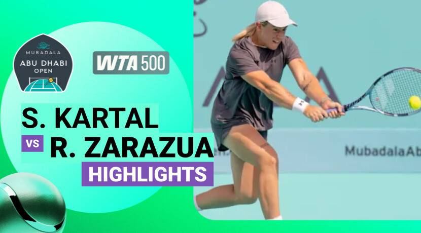 WTA 500: Mubadala Abu Dhabi Open presented by Abu Dhabi Sports Council 2026 - Day 3