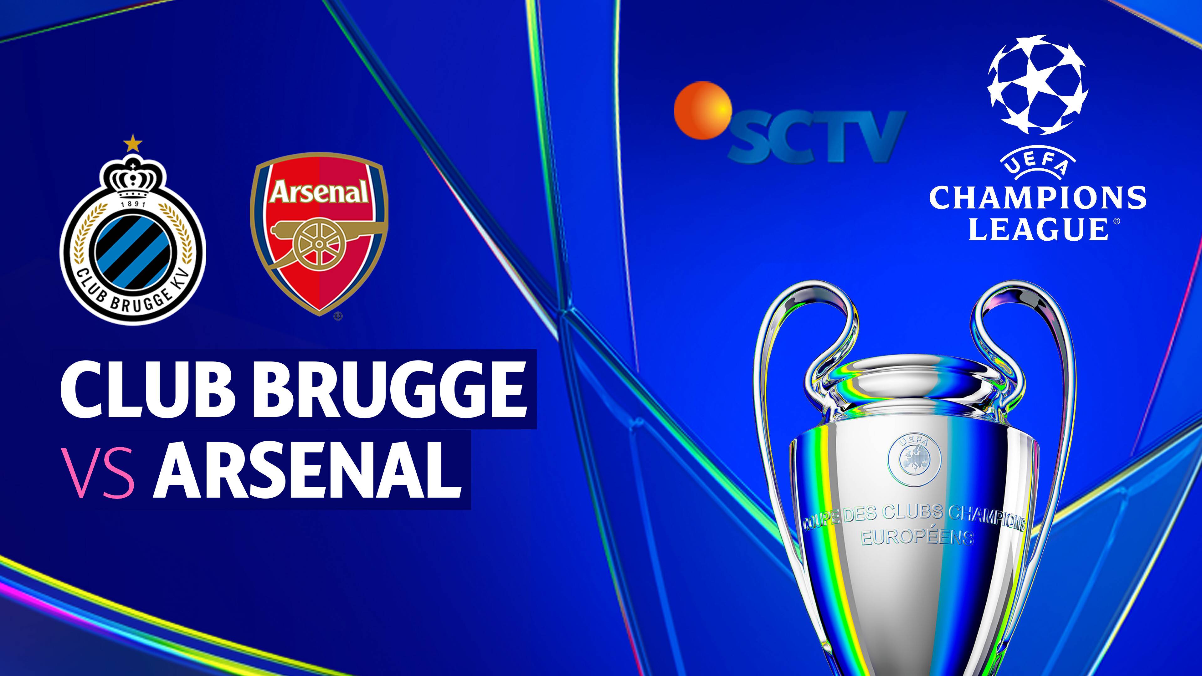 Club Brugge KV vs Arsenal