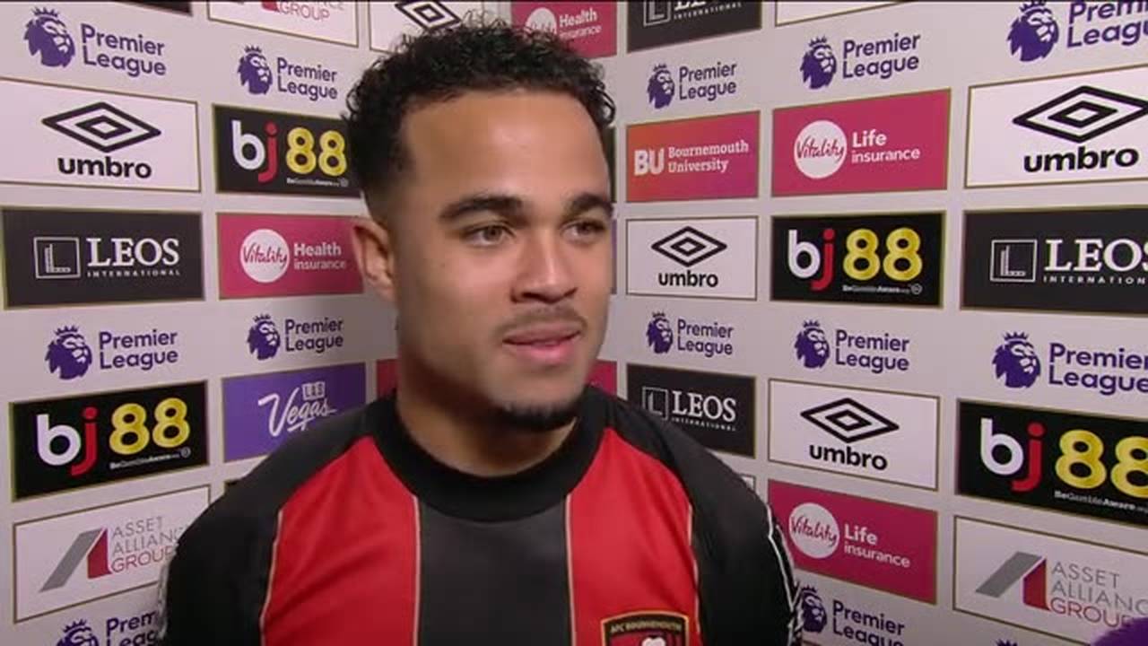Justin Kluivert, Bournemouth vs Nottingham Forest | Premier League 2024 ...