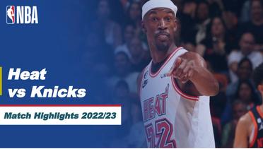 Match Highlights | Miami Heat vs New York Knicks | NBA Regular Season 2022/23