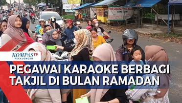 Komunitas Pekerja Karaoke Berbagi Kebahagiaan di Bulan Ramadhan
