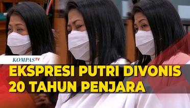 Lihat Lagi Ekspresi Putri Candrawathi Divonis 20 Tahun Penjara, Napas Terengah hingga Berkaca-kaca!