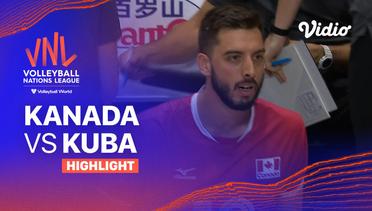 Match Highlights | Kanada vs Kuba | Men’s Volleyball Nations League 2023