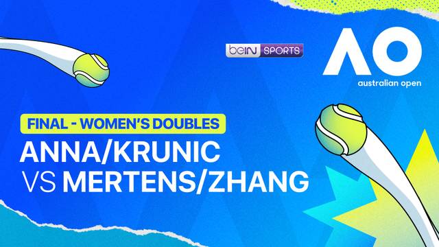 Anna Danilina (KAZ)/Aleksandra Krunic (SRB) vs Elise Mertens (BEL)/Zhang Shuai (CHN) - Full Match | Australian Open 2026