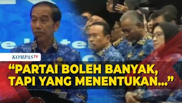 Jokowi: Partai Politik Boleh Banyak, Tapi yang Menentukan di Pemerintahan Tetap Korpri