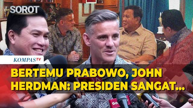 Usai Bertemu Presiden Prabowo, John Herdman: Salah Satu dari 280 Juta Orang Ingin Timnas Lolos
