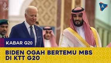 Ribut Perkara Minyak, Biden Ogah Bertemu MBS di KTT G20