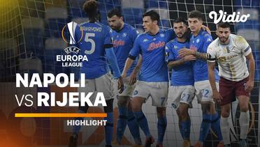 Highlight - Napoli vs Rijeka I UEFA Europa League 2020/2021