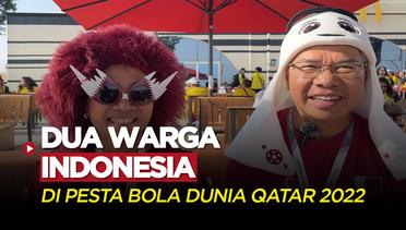 Pasangan Suami Istri Asal Indonesia Ikut Menyaksikan Langsung Opening Ceremony Piala Dunia 2022
