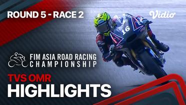 Highlights | Asia Road Racing Championship 2023: TVS OMR Round 5 - Race 2 | ARRC