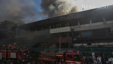 NEWS FLASH: Puslabfor Selidiki Penyebab Kebakaran Pasar Senen